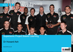 Supersonic project based learning