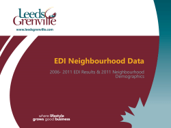 Data Analysis Coordinator powerpoint EDI