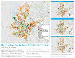 The Trust for Public Land 2017 ParkScore index