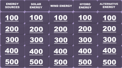 Green Jeopardy - Schoolwires.net