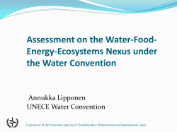 payments for ecosystem services in integrated water