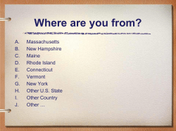 Open House - Saint Anselm College