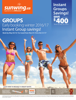 400 $400 - Sunwing