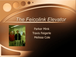 The Feicolink Elevator