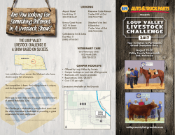Are You Looking For Something Different In A Livestock Show?
