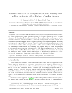 Numerical solution of the homogeneous Neumann boundary value