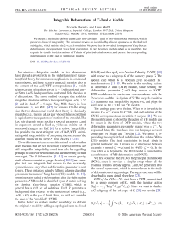Integrable Deformations of T-Dual &sigma; Models - Spiral