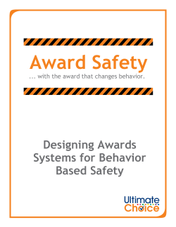 Award Safety - Constant Contact