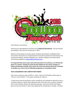 Dear Club Directors - Southern Volleyball Center