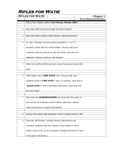 Rifles for Watie Discussion Questions