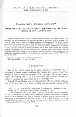 ACTA UNIVERSITATIS LODZIENSIS Władysław Milo