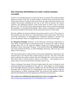Size of proton distribution in exotic carbon isotopes revealed