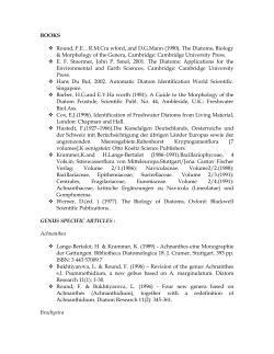 books - Centre for Ecological Sciences