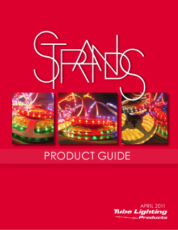 product guide - Tube Lighting Products