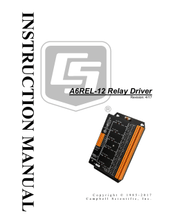 A6REL-12 Relay Driver