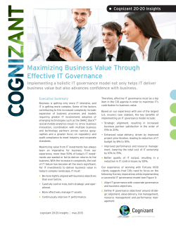 Maximizing Business Value Through Effective IT