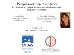 Koelle Dengue Virulenc Evolution