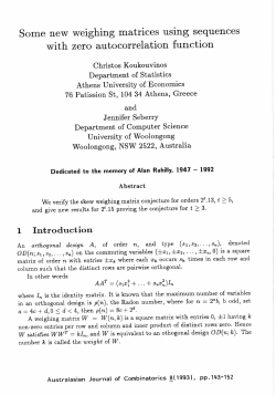 Some new weighing matrices using sequences with zero