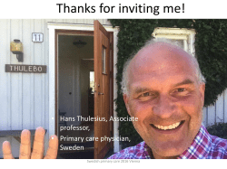 Primary care in Sweden