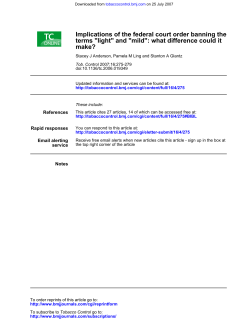 make? terms "light" and "mild": what difference could it Implications