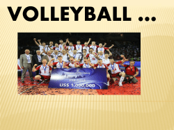 The court Polish Men`s Volleyball Team WORLD LEAUGE 2012