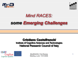 Challenges - MindRACES