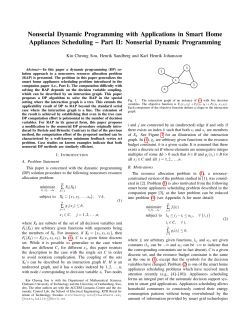 Part II: Nonserial Dynamic Programming