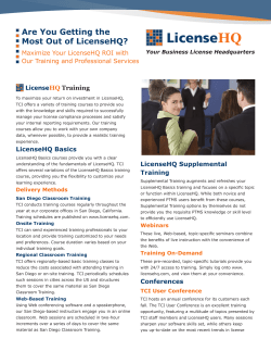 LicenseHQ - Tax Compliance, Inc.