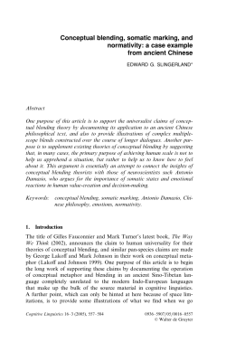 COGNITIVE LINGUISTICS, 2005 Volume 16&ndash;3_557..584