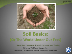 soil texture - Interstate Commission on the Potomac River Basin