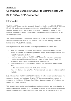 Tech Note 332