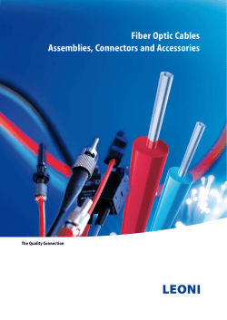 Fiber Optic Cables - Industrial Fiber Optics