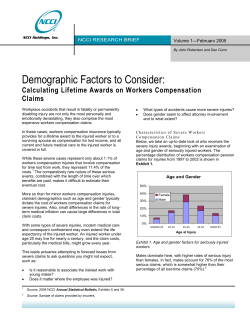 Demographic Factors to Consider