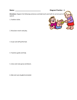 Name: Diagram Practice - Jeannette City School District