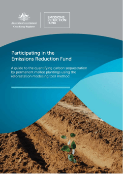 A guide to the Mallee plantings using RMT method
