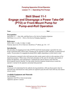 Skill Sheet 11