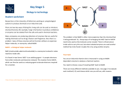 KS5_biology to technology_Student_Sheets