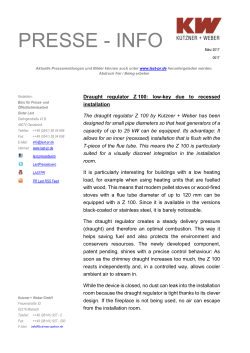 PRESSE - INFO 0517 Aktuelle Pressemeldungen und Bilder k&ouml;nnen