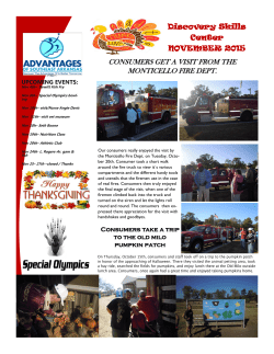 CONSUMERS GET A VISIT FROM THE MONTICELLO FIRE DEPT.