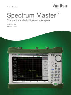 Spectrum Master