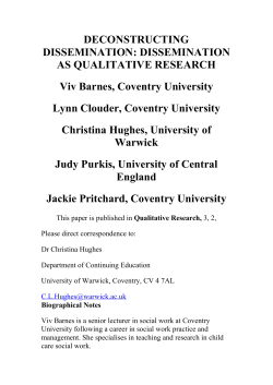 Deconstructing Dissemination