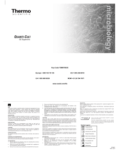 Quanti-Cult QC Organisms - Thermo Fisher Scientific