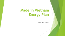 Made in Vietnam Energy Plan
