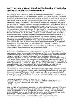 Lack of coverage or vaccine failure? A difficult question for