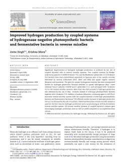 Improved hydrogen production by coupled systems of hydrogenase