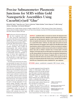 Precise sub-nm plasmonic junctions within Au nanoparticle