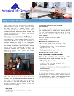 Other types of insurance coverage focus on possible future events