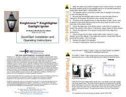 Knightronix&trade; Knightlighter Gaslight Igniter