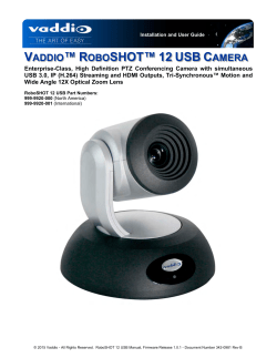 Roboshot 12 USB Manual