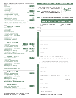 order form